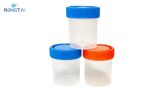 Bouteilles de réactif en plastique PE 1000 ml de Rongtai Lab, fabricants de matériel de laboratoire, Chine, 60 ml, 100 ml, 250 ml, bouteilles de réactif en plastique 10 ml