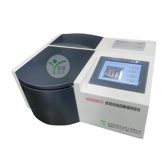 Testeur d'indice d'acidité d'huile isolante, testeur d'indice d'acidité d'huile de transformateur, testeur automatique d'indice d'acidité d'huile isolante à six tasses